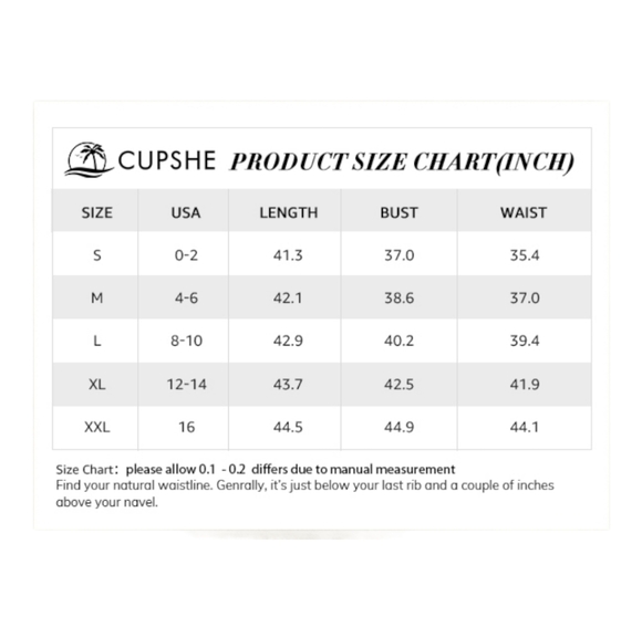 CUPSHE Crochet Cover Up Swimwear Scoop Neck Long Sleeve Boho Tunic Top Women M - Picture 8 of 8